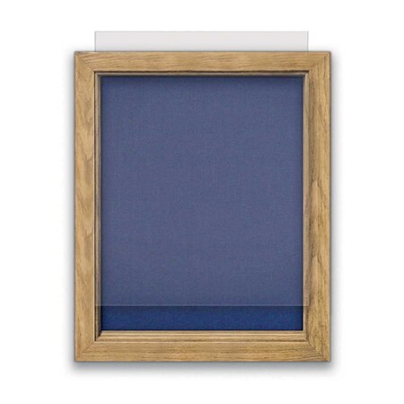 United Visual Products Indoor Enclosed Combo Board, 72"x36", Gold Frame/Green & Forbo UVCB7236G-GREEN-FORBO